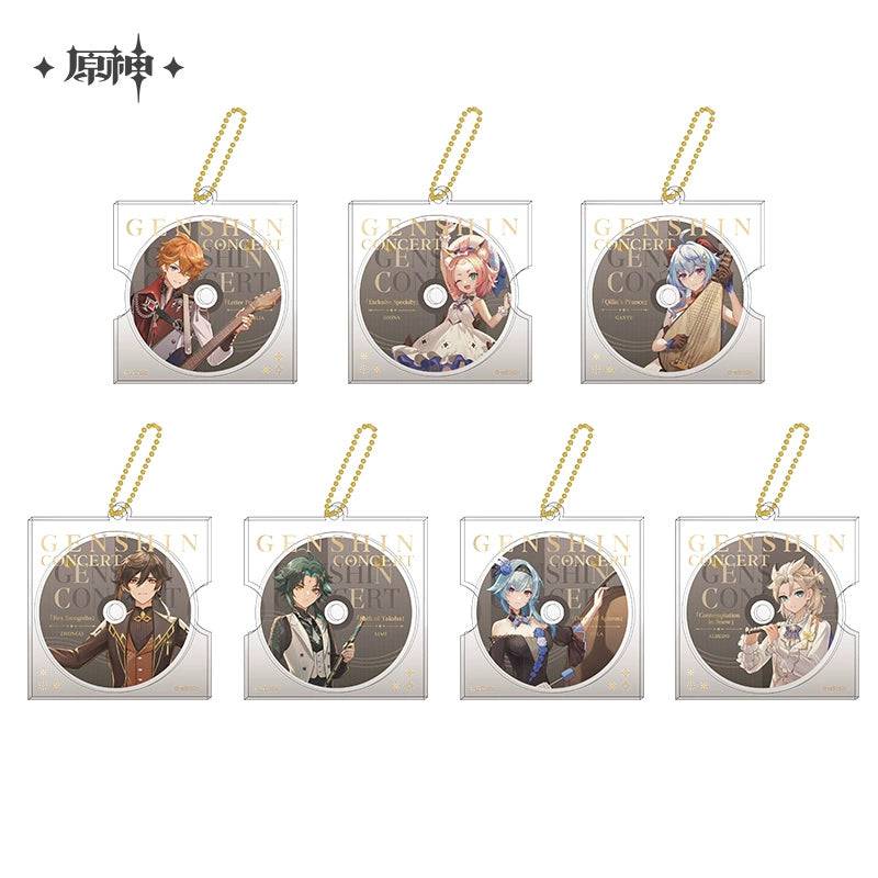 Genshin Impact Concert Keychain