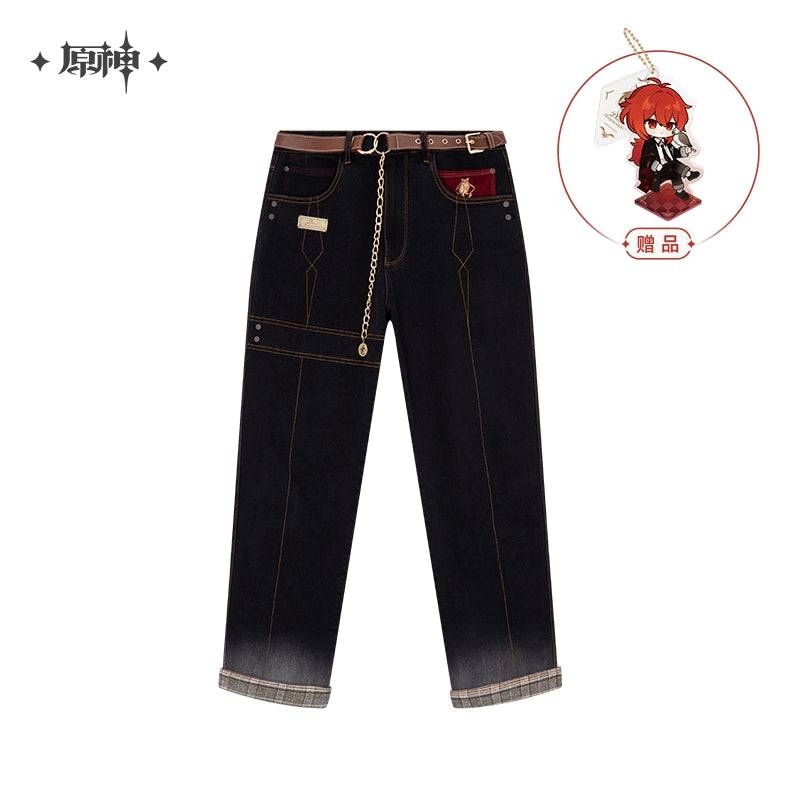 Genshin Impact Diluc Theme Series Jeans - Image 11