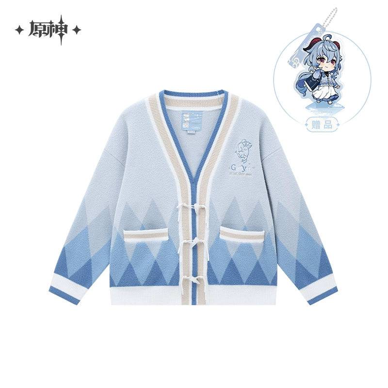 Genshin Impact Ganyu Theme Series Knitted Cardigan - Image 7