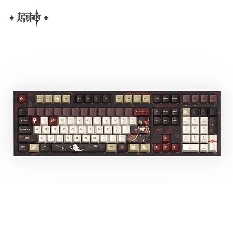 Genshin Impact Hu Tao Theme Keyboard - Image 2