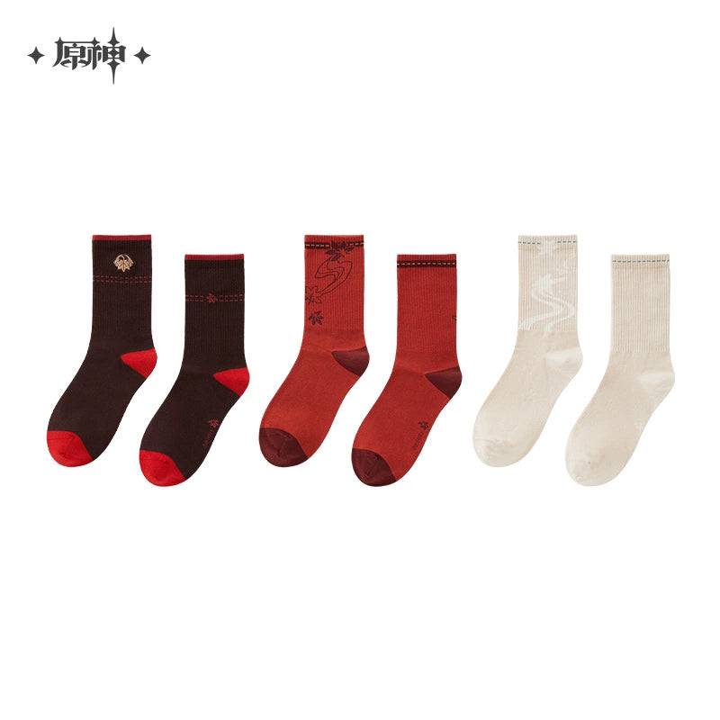 Genshin Impact Kaedehara Kazuha Theme Socks - Image 4