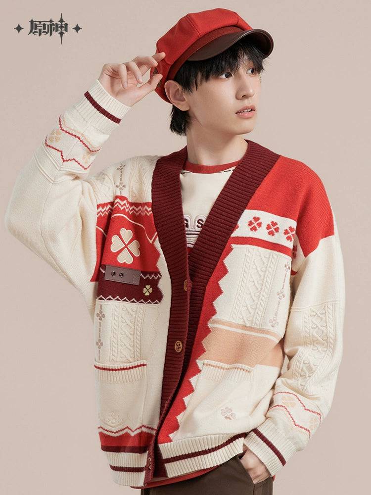 Genshin Impact Klee-Themed Series Knitted Cardigan - Image 2