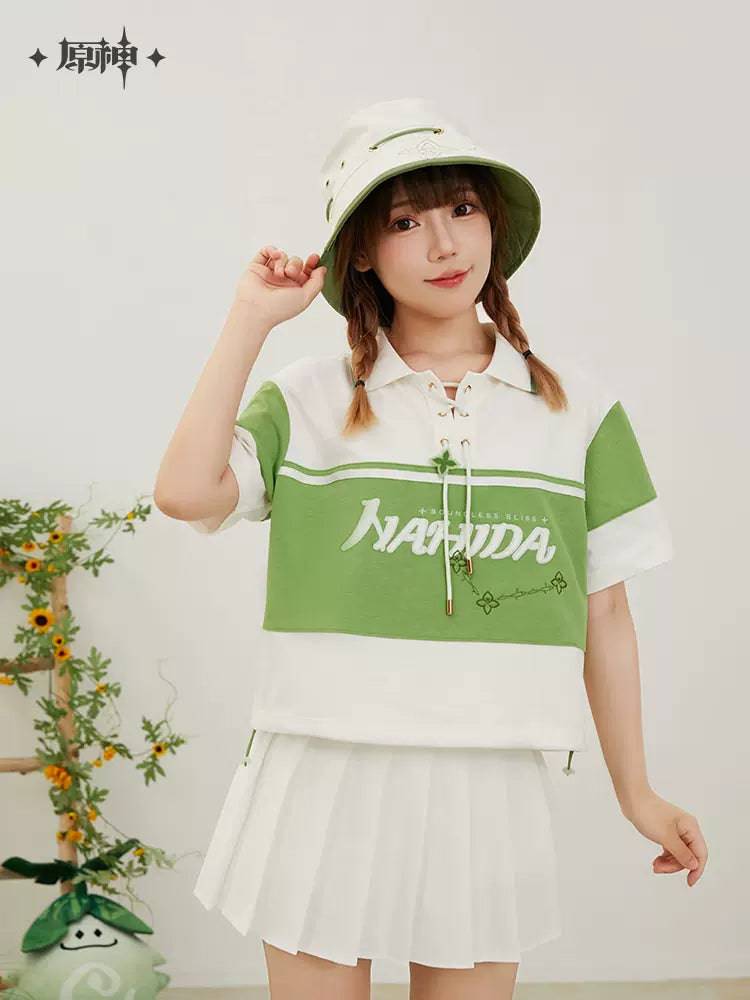 Genshin Impact Nahida Theme Polo - Image 2