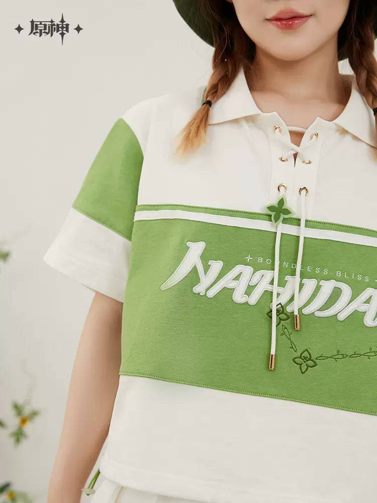 Genshin Impact Nahida Theme Polo - Image 3