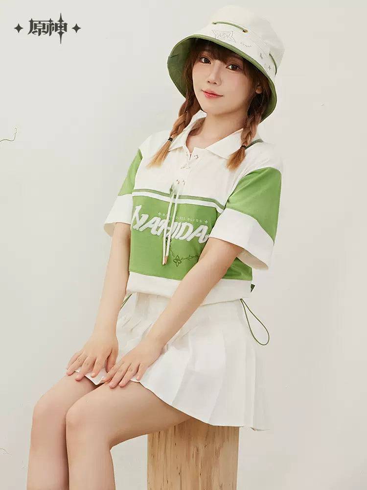 Genshin Impact Nahida Theme Polo - Image 4