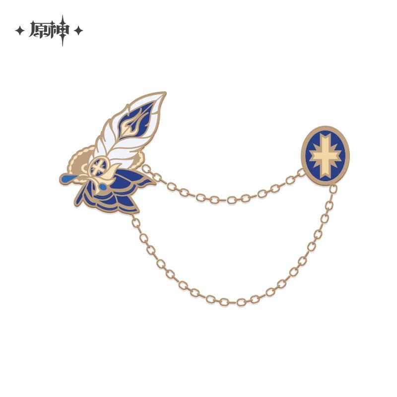 Genshin Impact Noblesse Oblige Series Metal Brooch - Image 3
