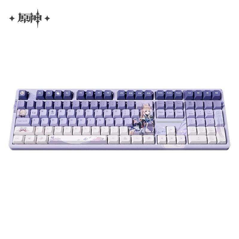 Genshin Impact Sangonomiya Kokomi Theme Keyboard - Image 5