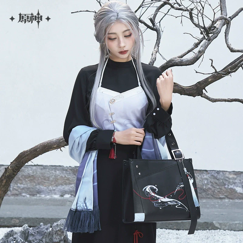 Genshin Impact Shenhe Theme Series Tote Bag - Image 5