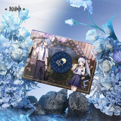 Genshin Impact x Hey Tea Ayaka & Ayato Tea Room Gift Box - Image 3