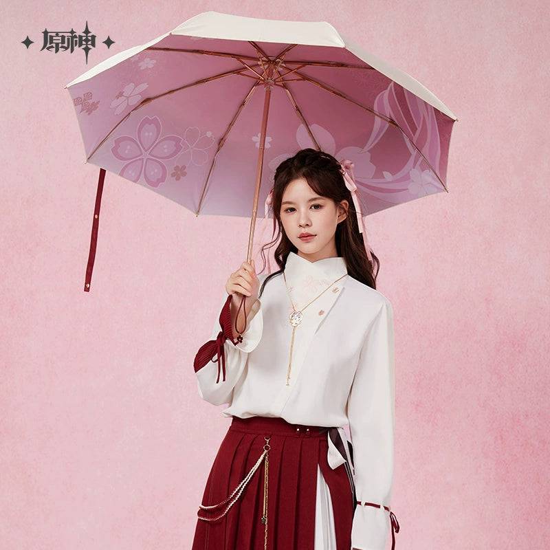Genshin Impact Yae Miko Theme Folding Umbrella - Image 4