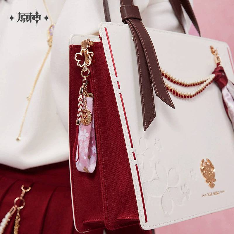 Genshin Impact Yae Miko Theme Series Metal Bookmark Keychain - Image 5