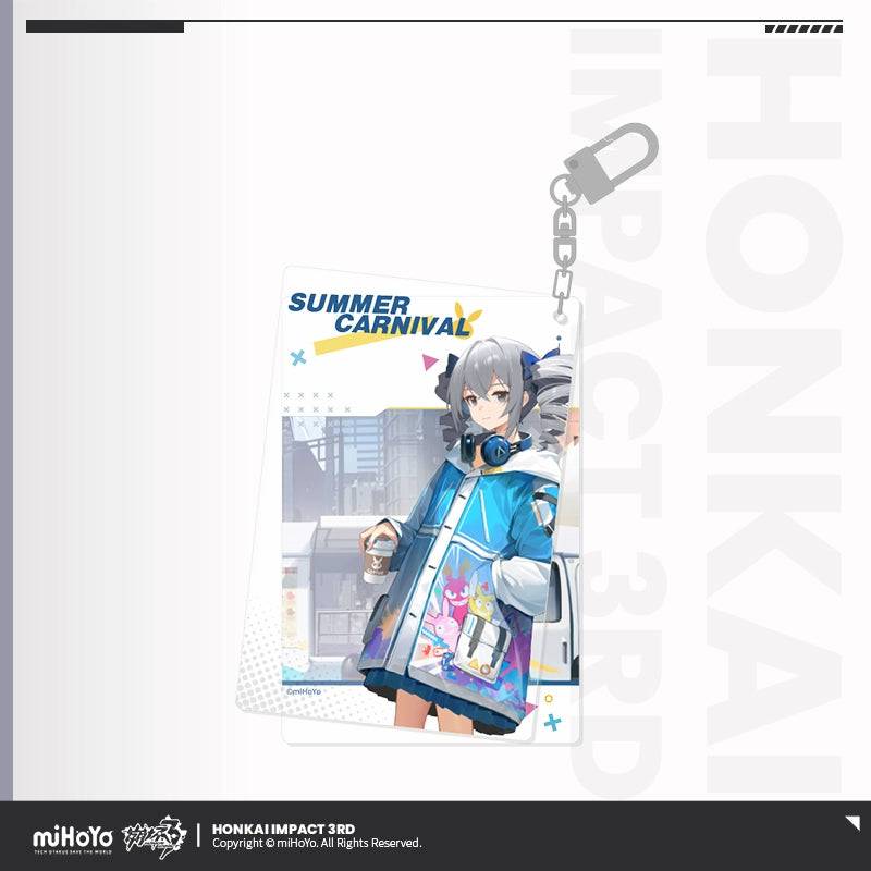 Honkai Impact 3rd Acrylic Quicksand Keychain Summer Carnival Series - Image 9