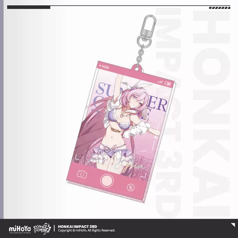 Honkai Impact 3rd Acrylic Quicksand Keychain Summer Series - Image 2