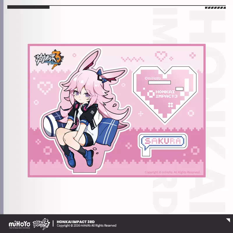 Honkai Impact 3rd Acrylic Stand Little Flame Chasers Series - Image 11