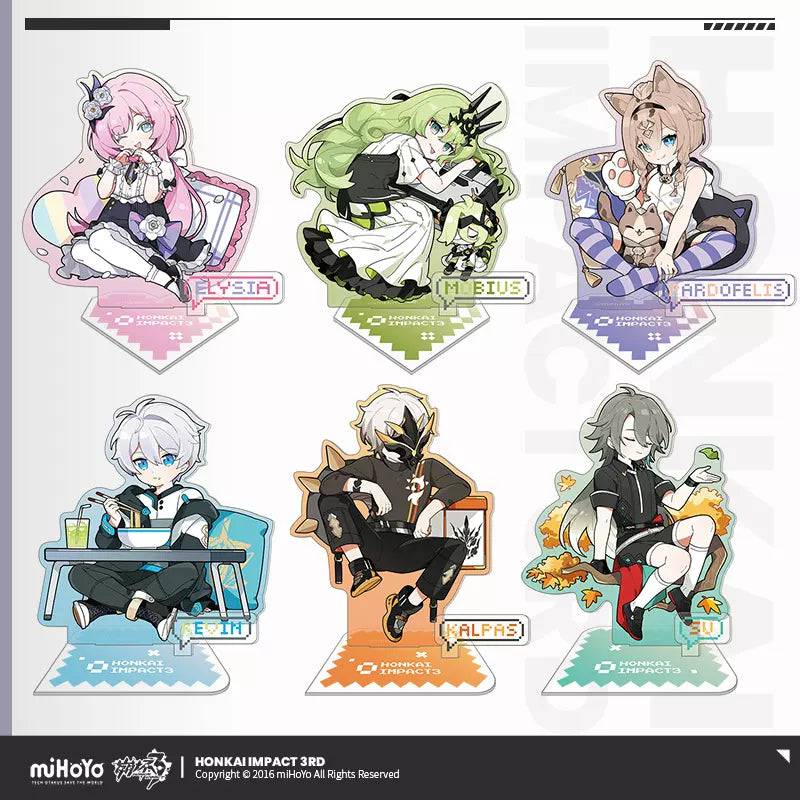 Honkai Impact 3rd Acrylic Stand Little Flame Chasers Series - Image 2