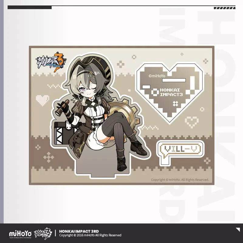 Honkai Impact 3rd Acrylic Stand Little Flame Chasers Series - Image 8
