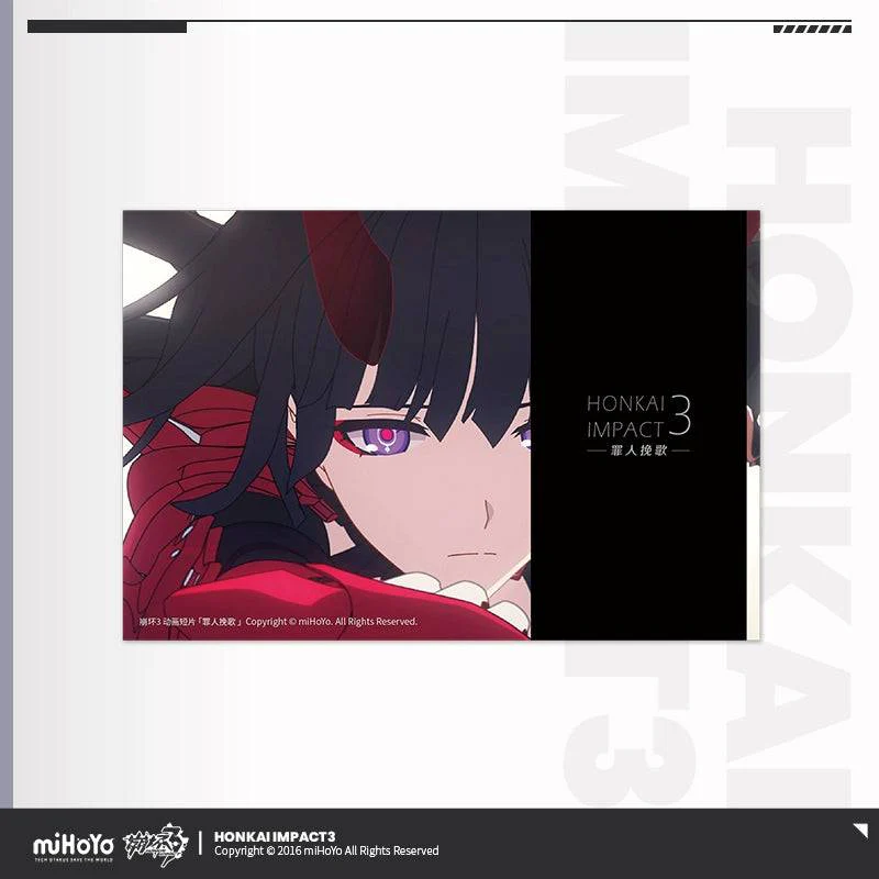 Honkai Impact 3rd Animated Short Film CG Postcard Set - Image 5