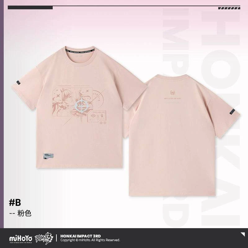 Honkai Impact 3rd Elysia Because of You Theme T-Shirt - Image 40