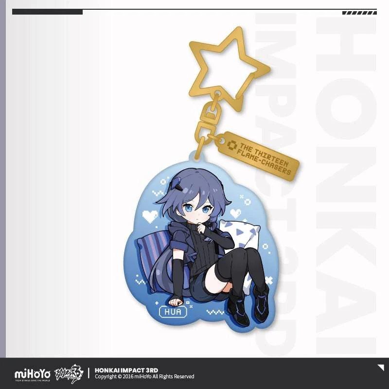 Honkai Impact 3rd Flame Chasers Series Metal Keychain - Image 15