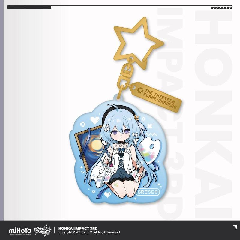 Honkai Impact 3rd Flame Chasers Series Metal Keychain - Image 18
