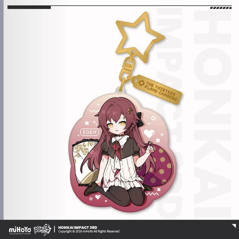 Honkai Impact 3rd Flame Chasers Series Metal Keychain - Image 2