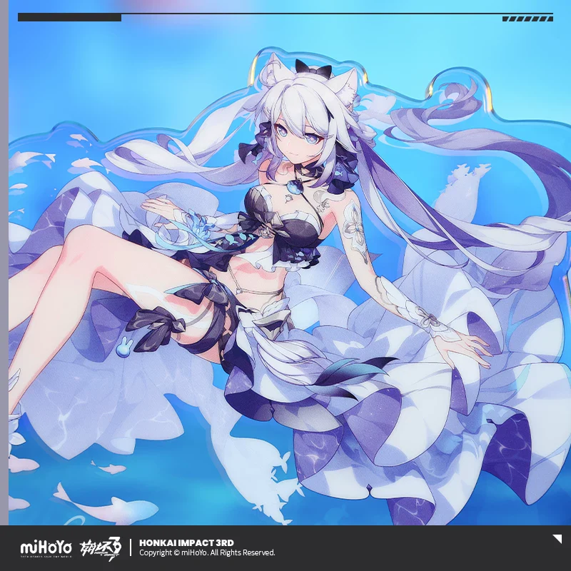 Honkai Impact 3rd Kiana Herrscher of Finality Acrylic Phone Holder - Image 2