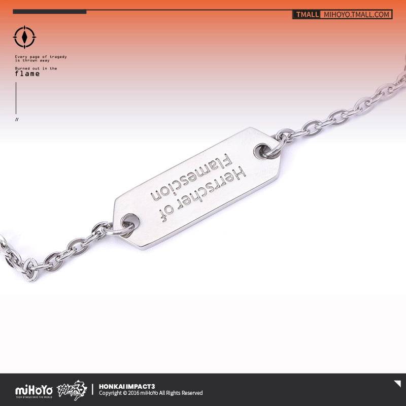 Honkai Impact 3rd Kiana Herrscher Of Flamescion Theme Necklace and Ring Set - Image 4