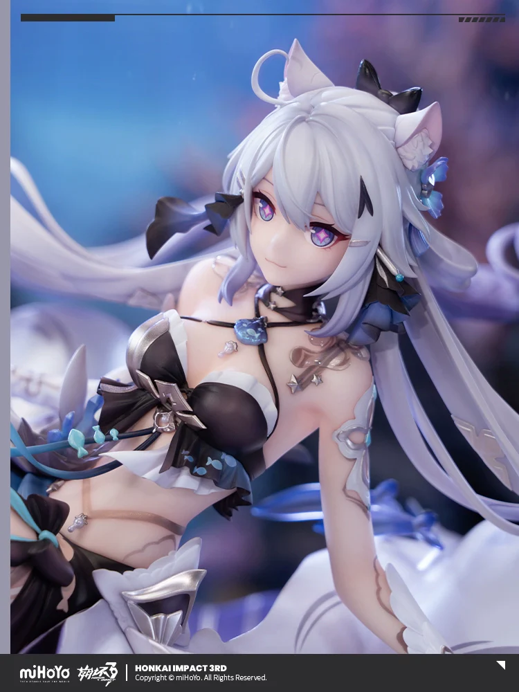Honkai Impact 3rd Kiana Kaslana Herrscher of Finality, Moonlit Night Ver. 1/7 Figure - Image 2