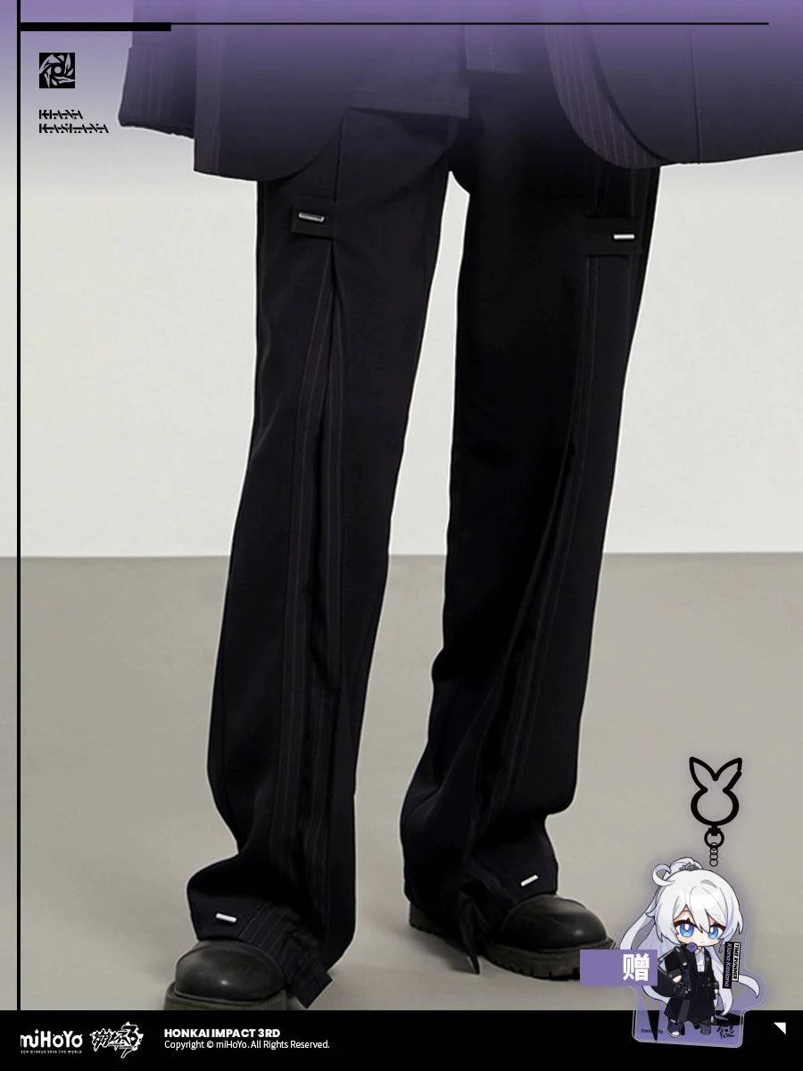 Honkai Impact 3rd Kiana Kaslana Theme Suit Pants - Image 4