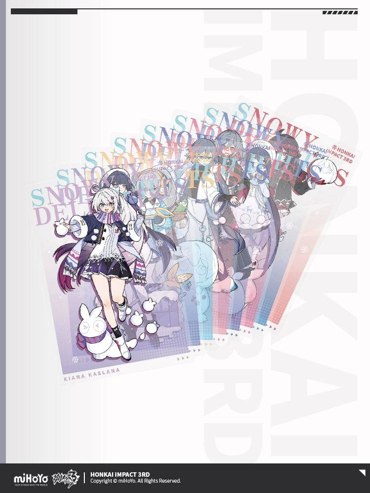 Honkai Impact 3rd PET Postcard Set Winter Series (Set of 8) - Image 5