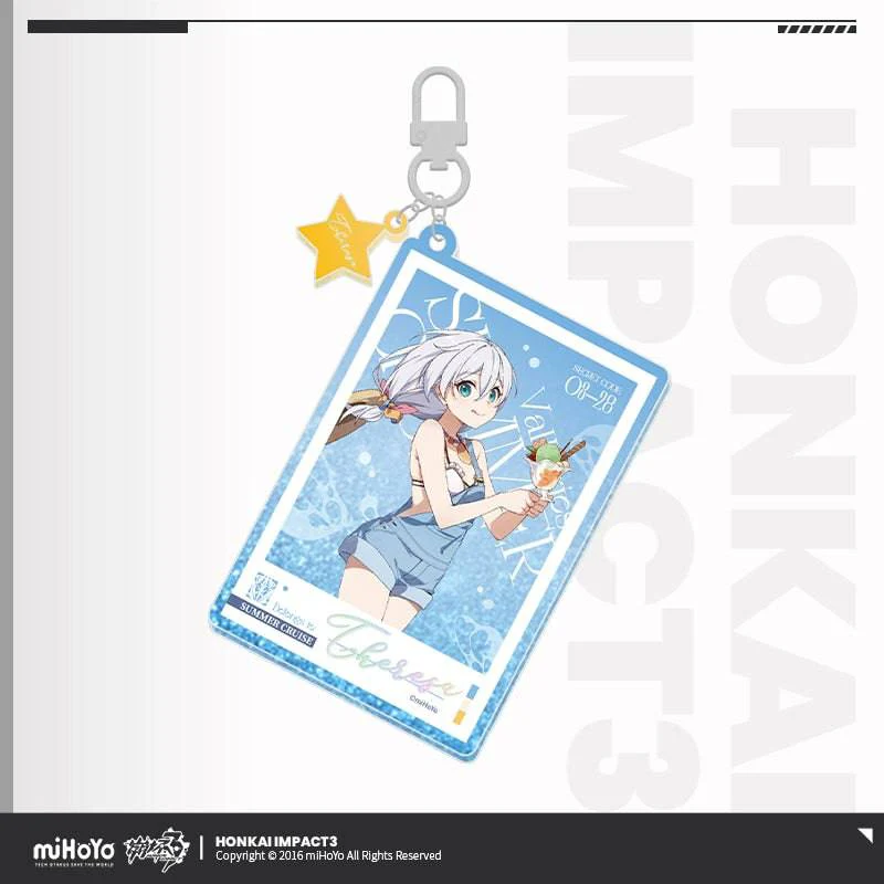 Honkai Impact 3rd Summer Collection Quicksand Acrylic Pendant - Image 11