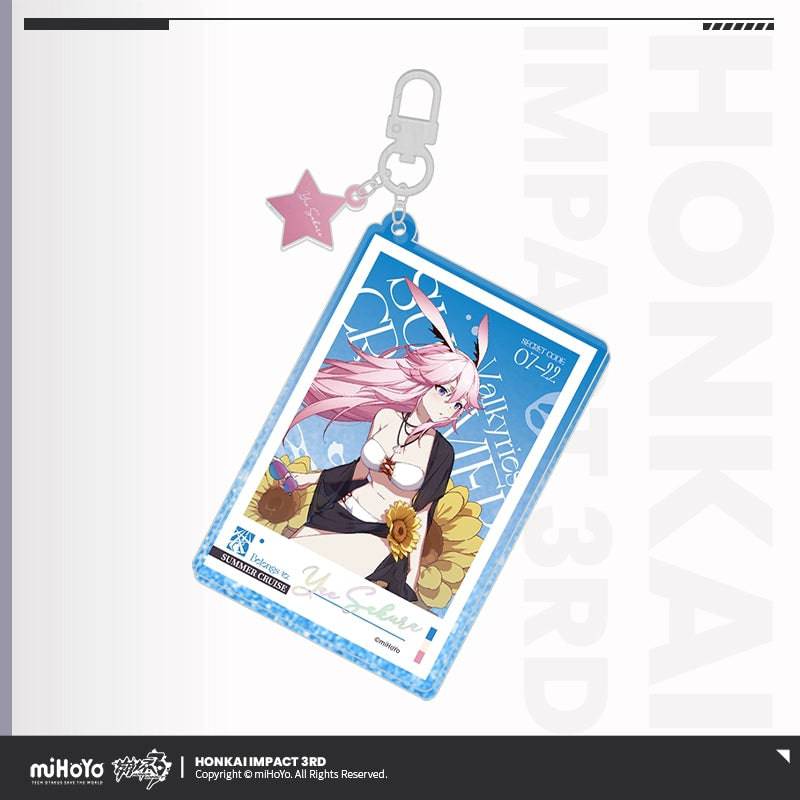 Honkai Impact 3rd Summer Collection Quicksand Acrylic Pendant - Image 12