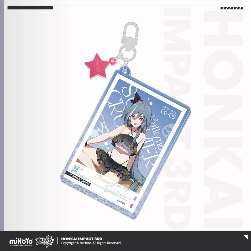 Honkai Impact 3rd Summer Collection Quicksand Acrylic Pendant - Image 5