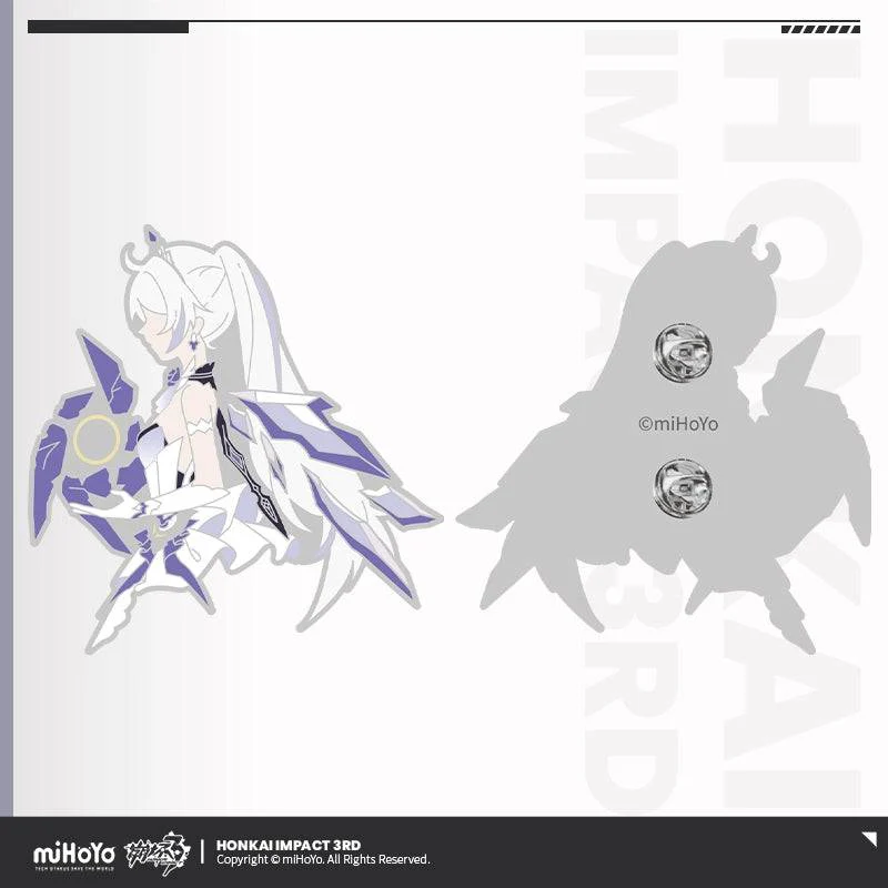 Honkai Impact 3rd Valkyrie Character Theme Metal Badge - Image 6