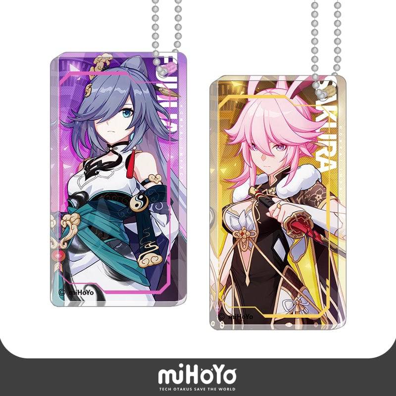 Honkai Impact 3rd Valkyrie Selector Card Thick Acrylic Pendant - Image 4