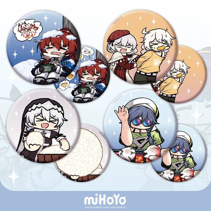 Honkai Impact 3rd Valkyrie's Table Emoji Badge Blind Box (Single Draw) - Image 3