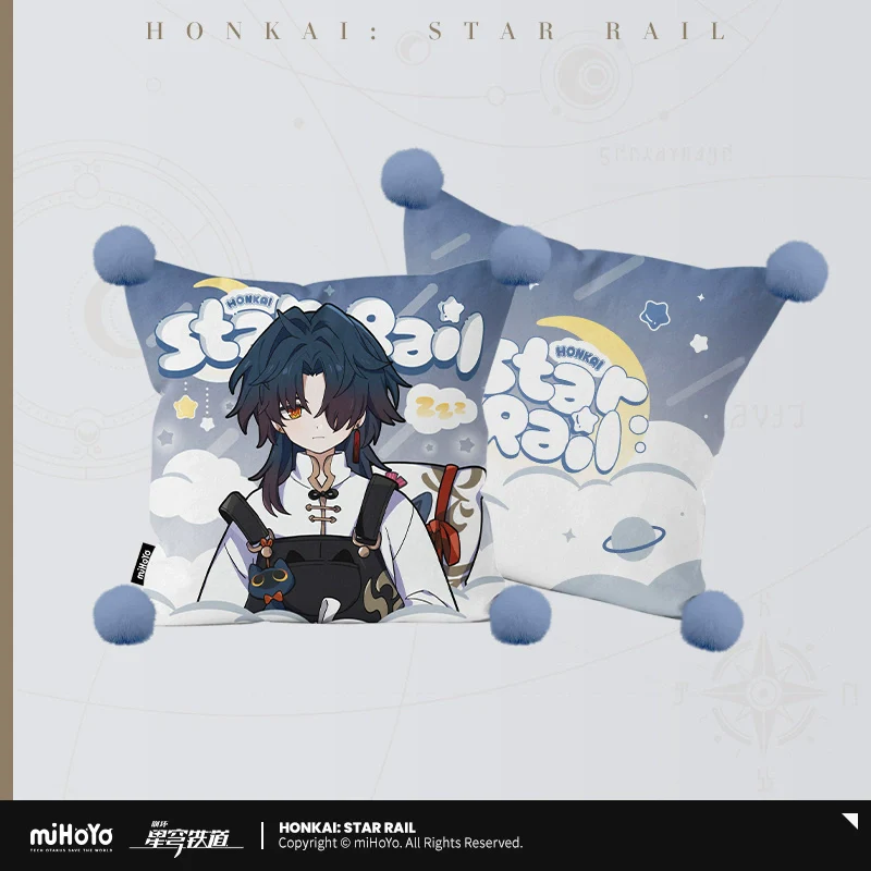 Honkai: Star ail Men's Dormitory Series Pillow - Image 4