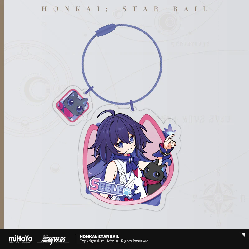 Honkai: Star Rail Character Cat Series Acrylic Pendant - Image 11