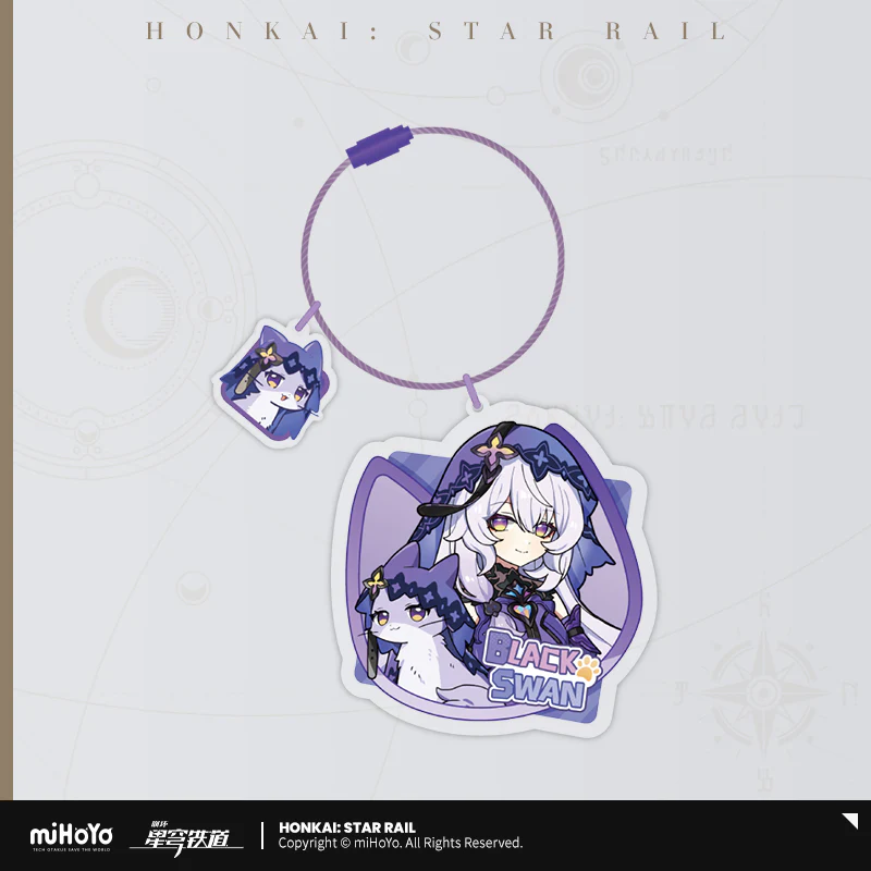 Honkai: Star Rail Character Cat Series Acrylic Pendant - Image 20