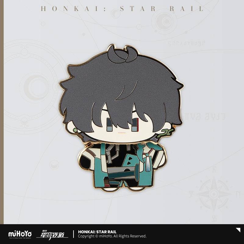Honkai: Star Rail Chibi Version Metal Badge Series - Image 6