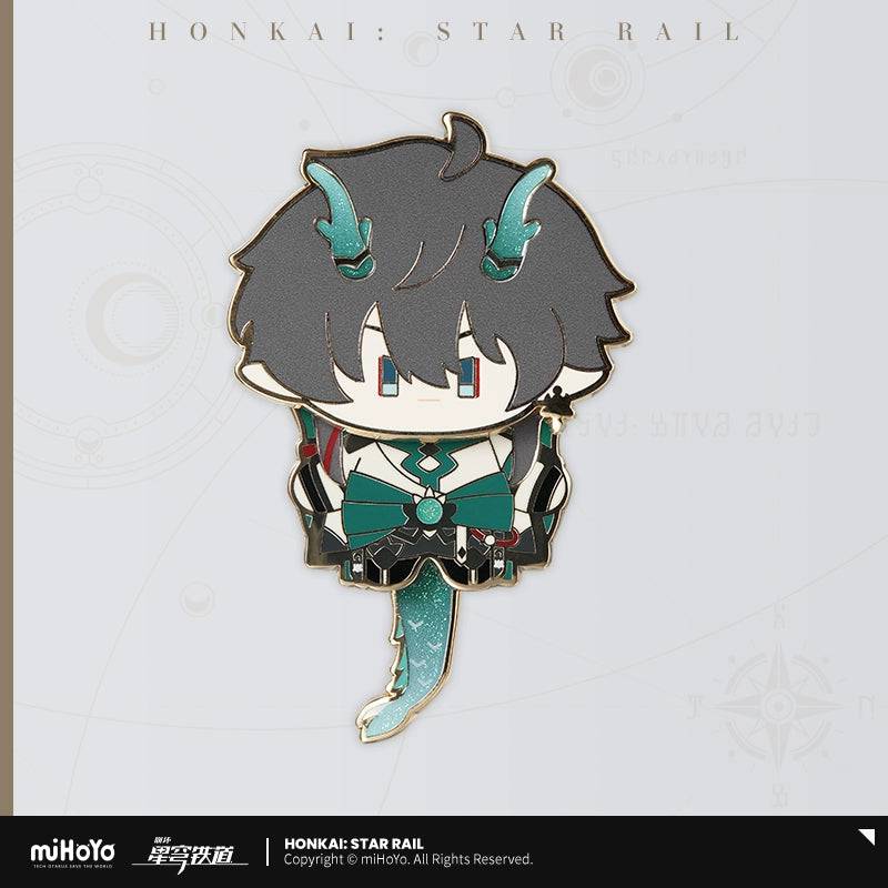 Honkai: Star Rail Chibi Version Metal Badge Series - Image 7