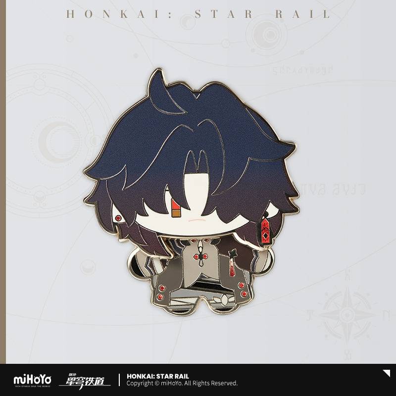 Honkai: Star Rail Chibi Version Metal Badge Series - Image 9