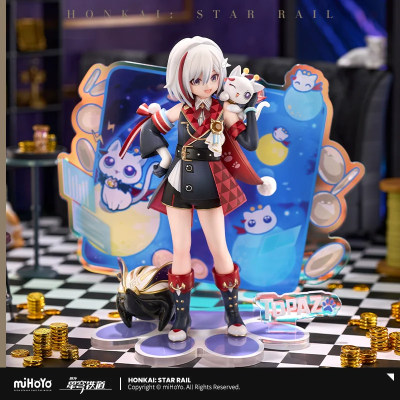 Honkai: Star Rail Chibineko Series Figure Topaz & Numby Ver. - Image 4