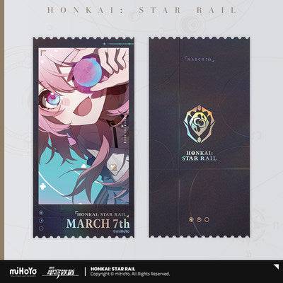 Honkai: Star Rail Commemorative Ticket (Set of 7 Tickets) - Image 2