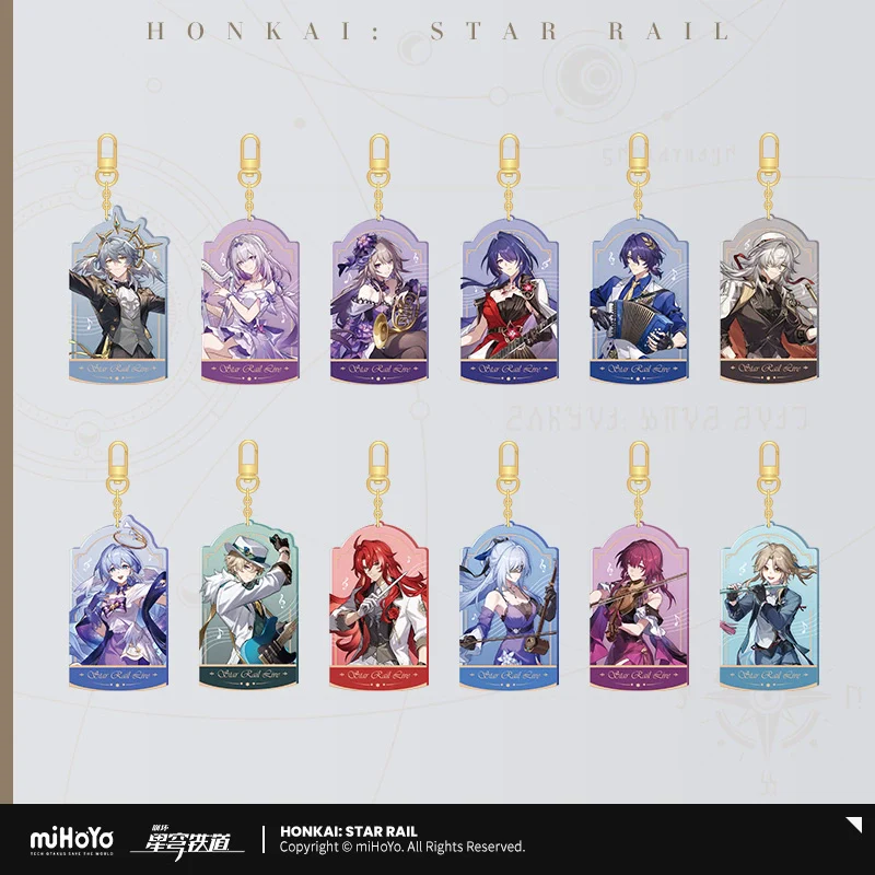 Honkai: Star Rail Concert Series 2025 Acrylic Pendant - Image 2