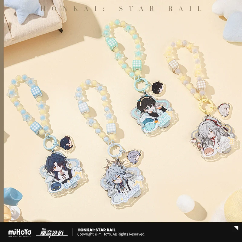 Honkai: Star Rail Dormitory Series Acrylic Pendant