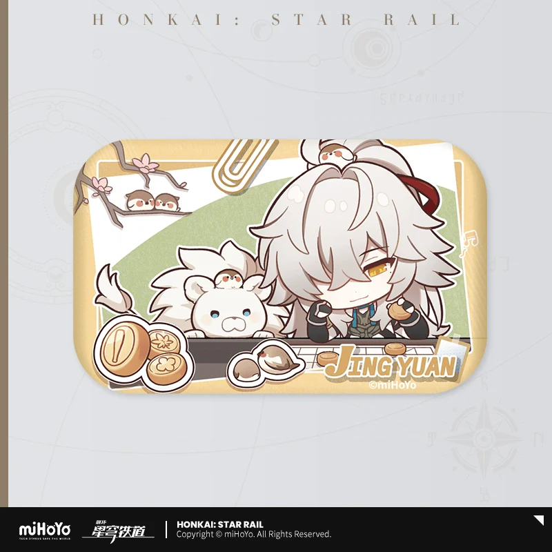 Honkai: Star Rail Pom-Pom Photo Album Series Tinplate Badge - Image 2